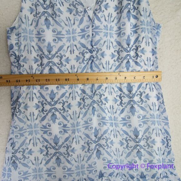 New! White House Black Market Tile Print Mini Dress , size XS - Picture 9 of 16